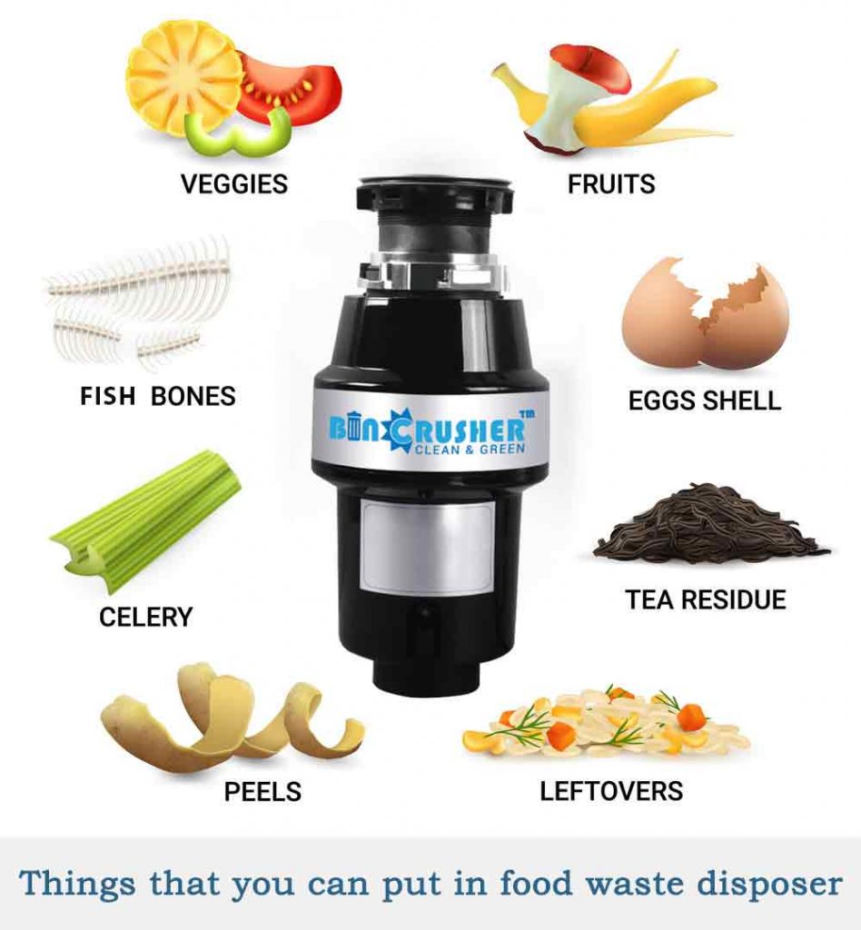 Domestic Food Wet Waste Disposer FCD520 Kitchen Waste Disposer